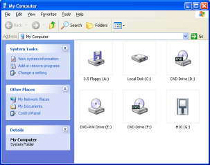 H10 working as a UMS device